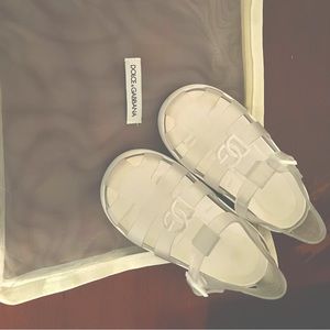 Dolce&Gabbana
Kid's Logo Caged Jelly Sandals, Baby